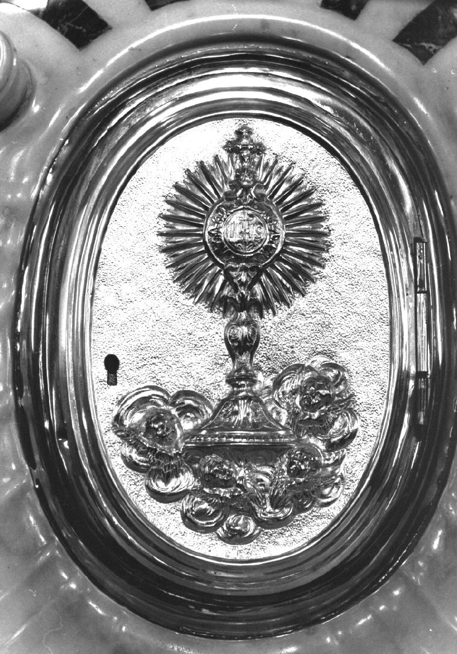sportello di tabernacolo, elemento d'insieme - bottega Italia meridionale (sec. XVIII)