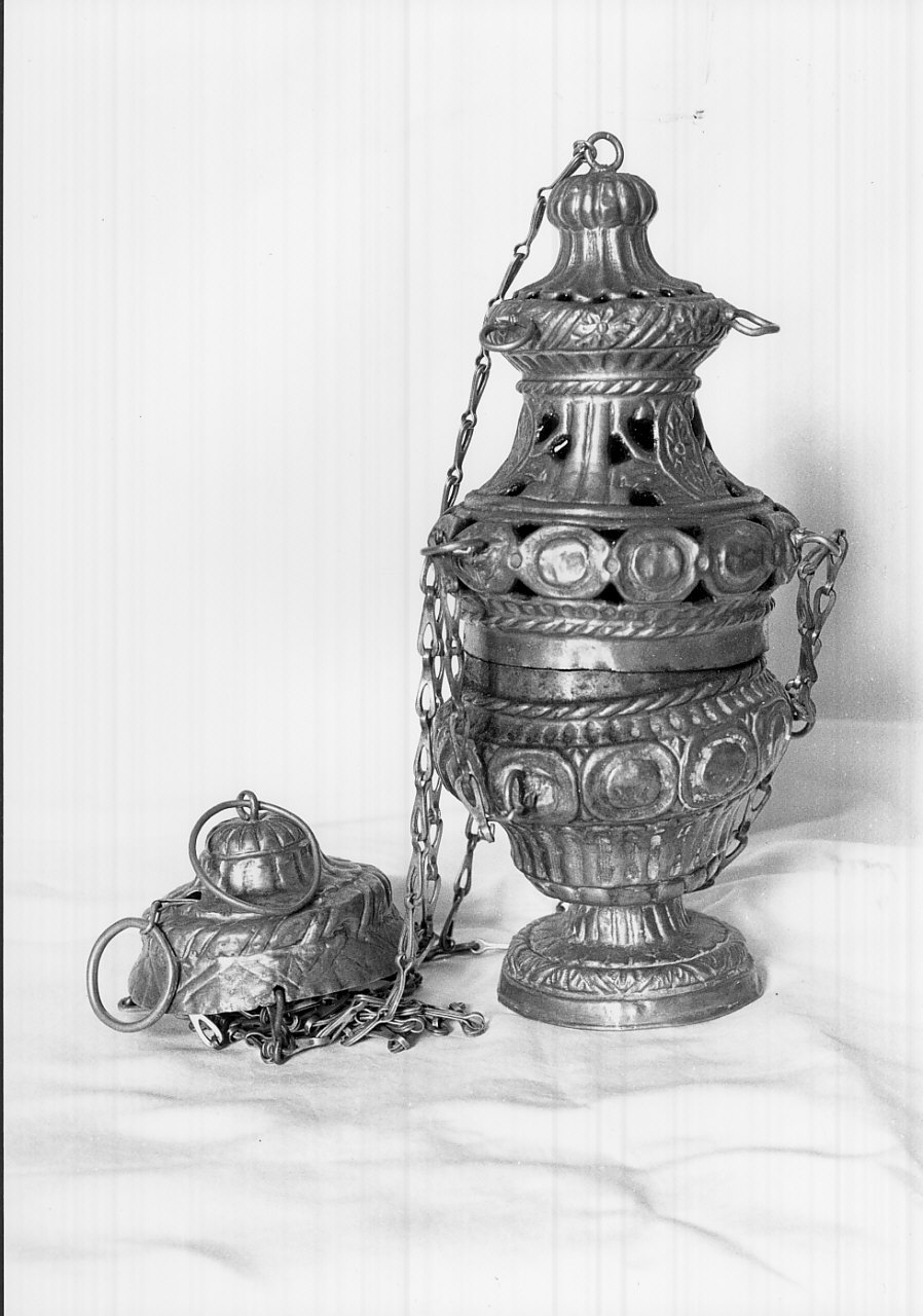 turibolo, opera isolata - bottega napoletana (prima metà sec. XIX)