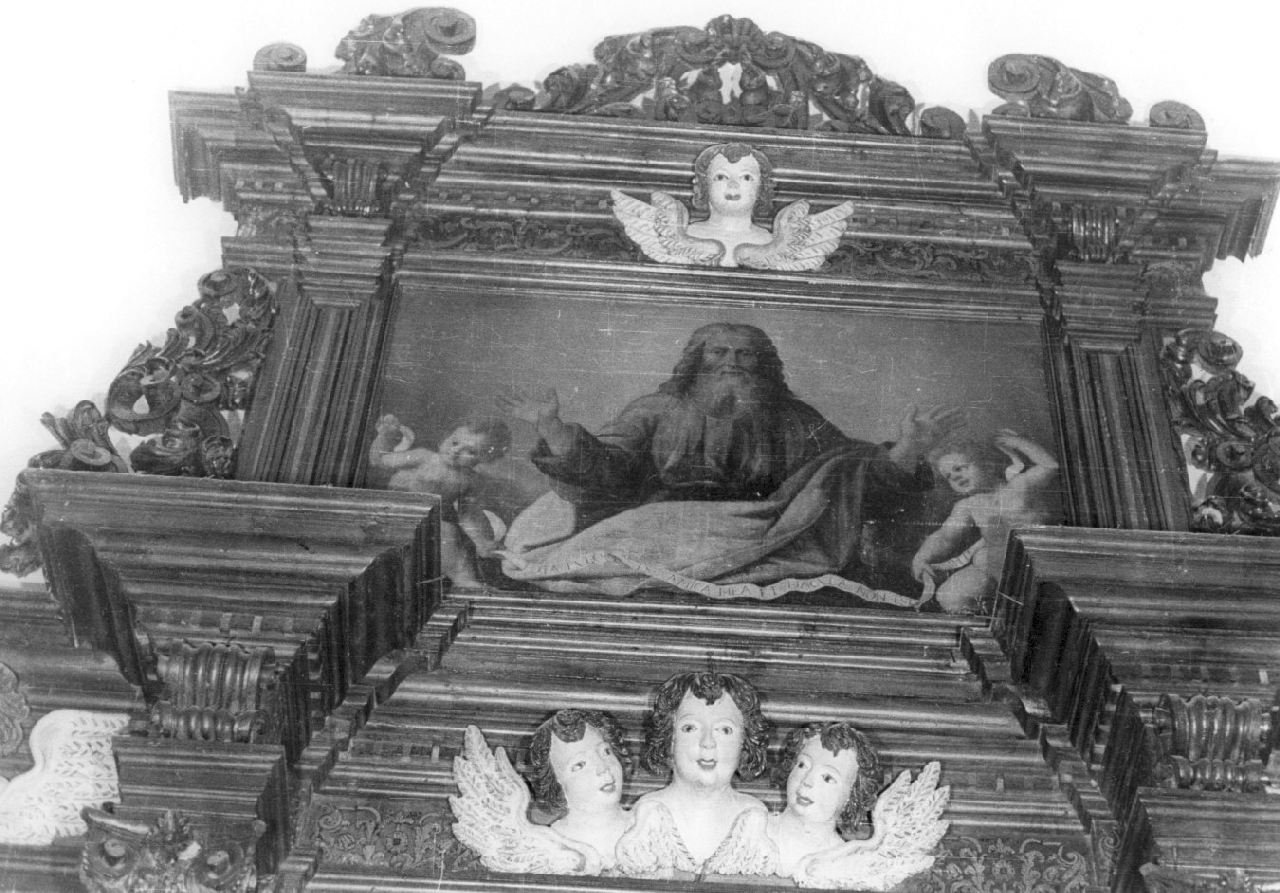 Dio Padre (dipinto, elemento d'insieme) di Azzolino Giovanni Bernardo (prima metà sec. XVII)