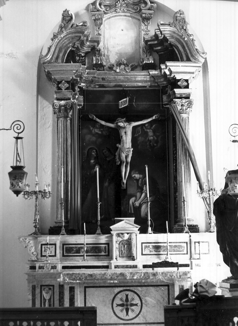 altare, opera isolata - ambito calabrese (fine/inizio secc. XVIII/ XIX)