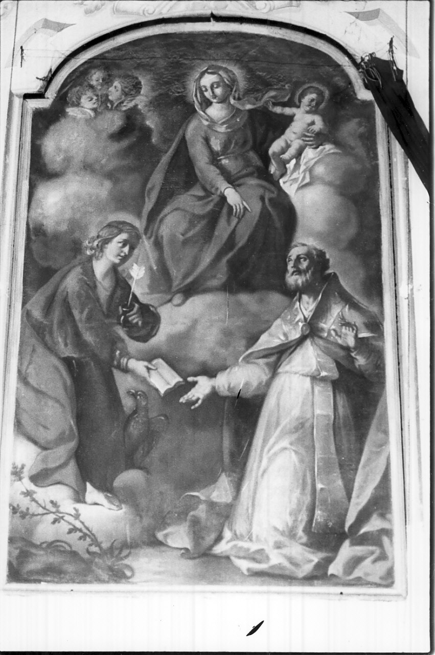 Madonna con Bambino e Santi (dipinto, opera isolata) - ambito calabrese (seconda metà sec. XVIII)