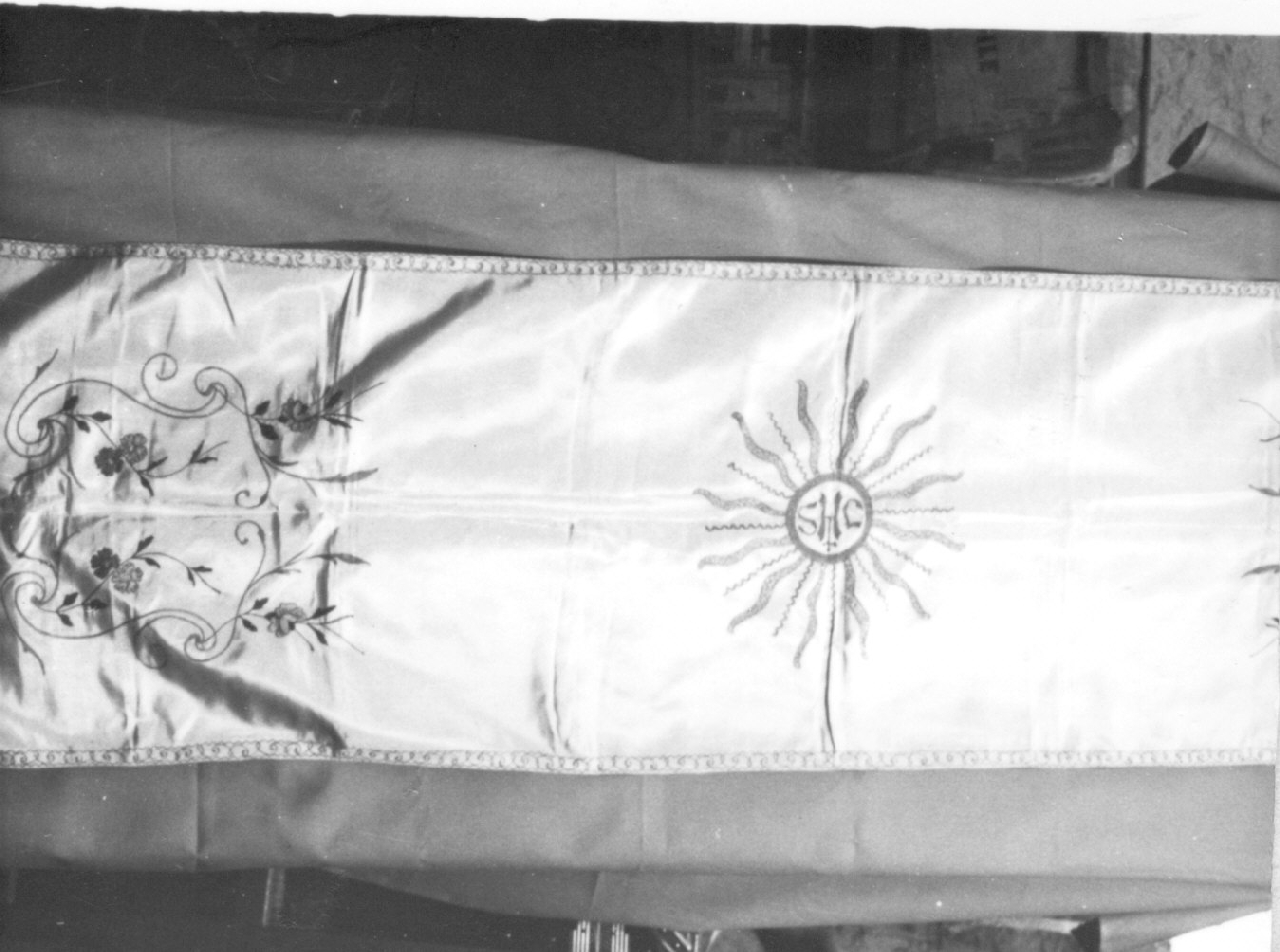 velo omerale, opera isolata - manifattura calabrese (prima metà sec. XIX)