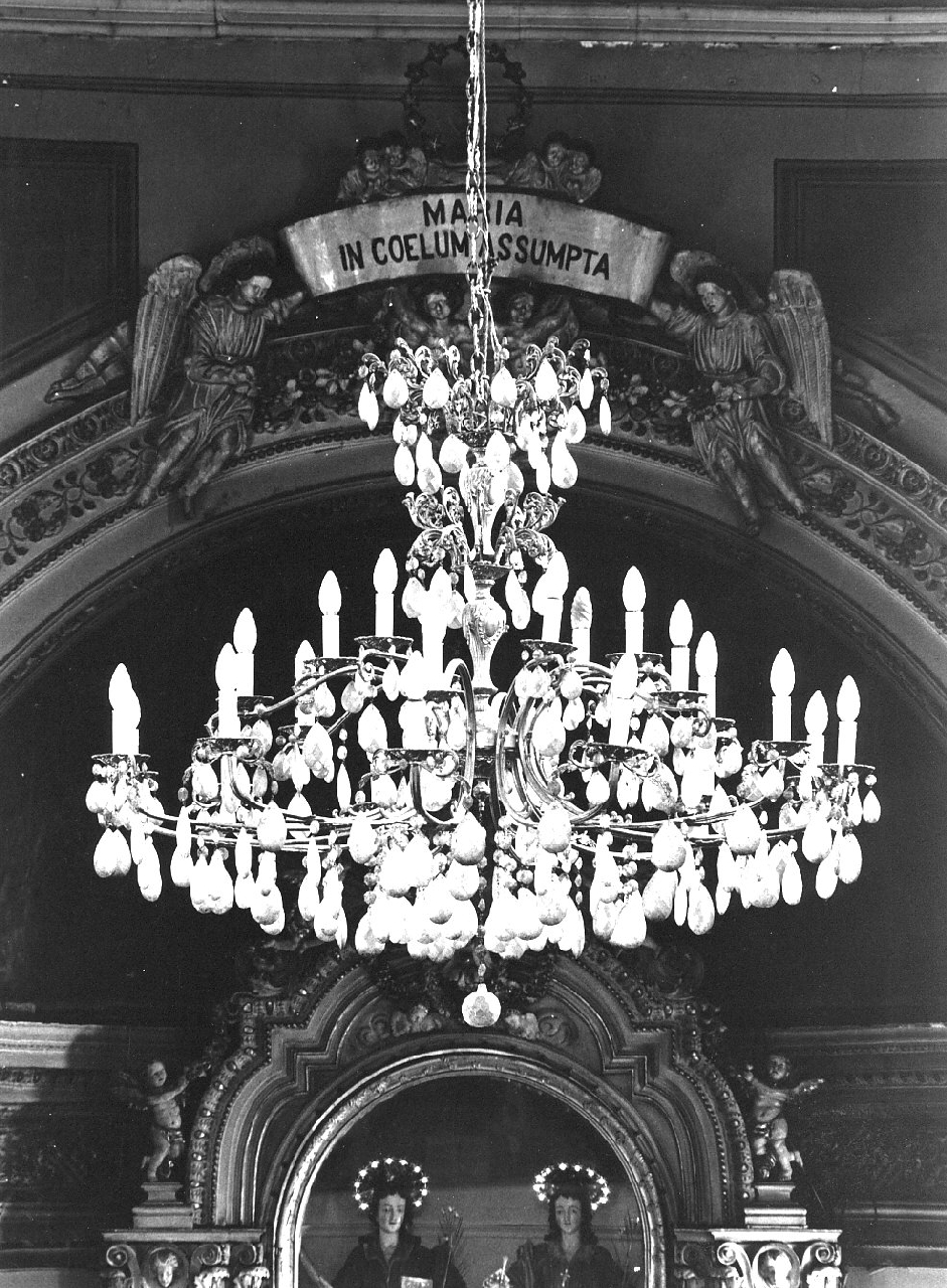 lampadario, opera isolata - bottega Italia meridionale (sec. XIX)