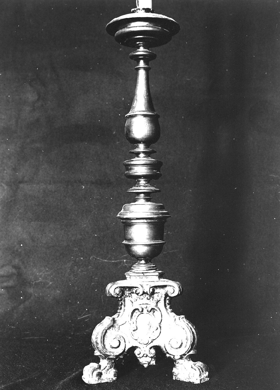 candeliere, serie - bottega calabrese (fine sec. XVIII)