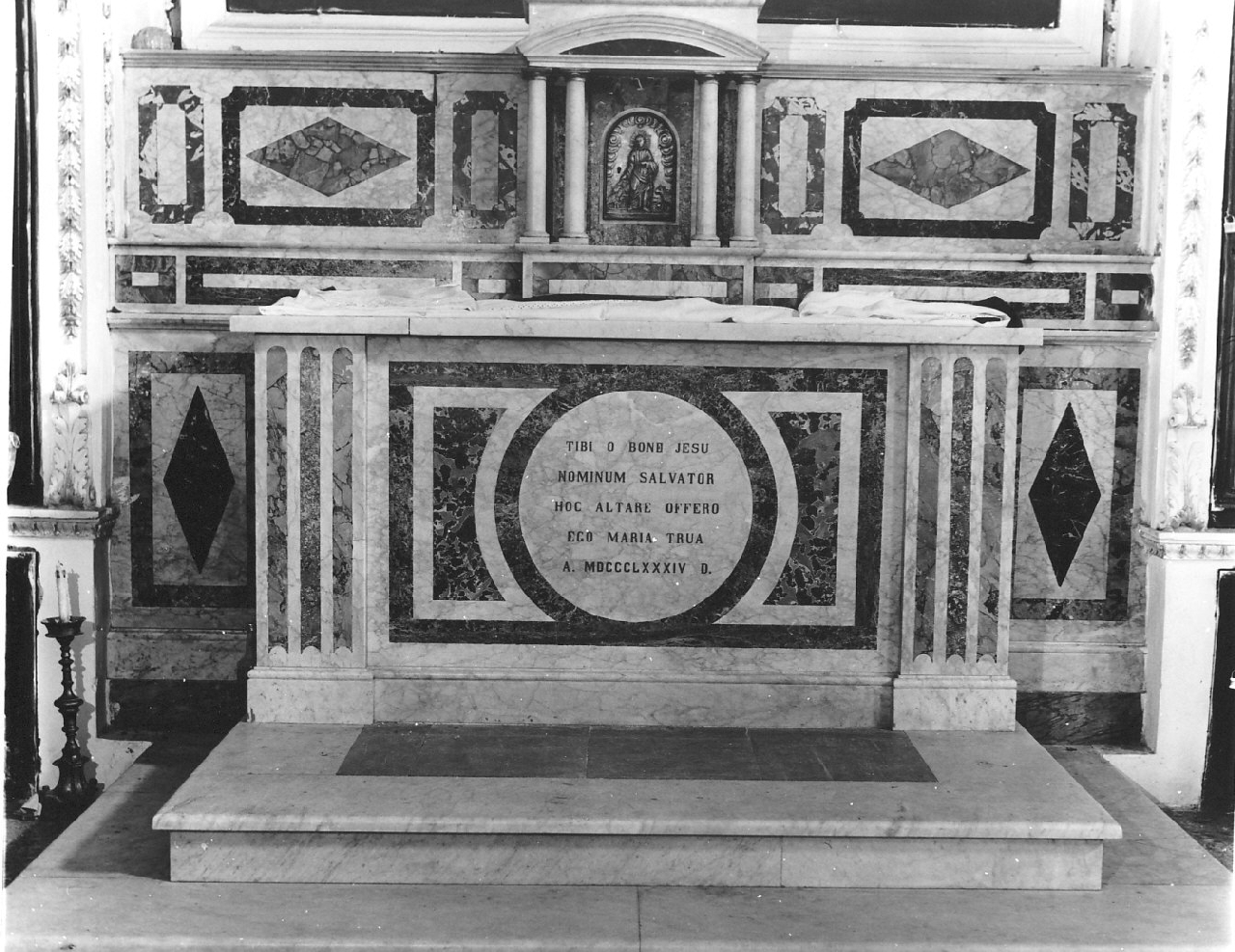 altare, insieme di Petrino Nazario (sec. XIX)