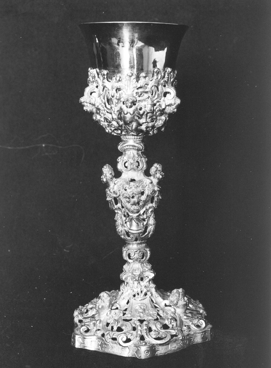 calice, opera isolata - bottega napoletana (sec. XIX)