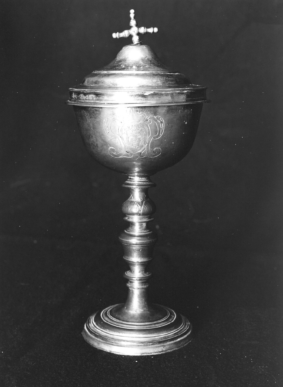 pisside, opera isolata di Bottega Emilio Magni (sec. XIX)