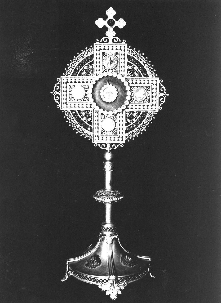 reliquiario, opera isolata - bottega Italia meridionale (sec. XIX)