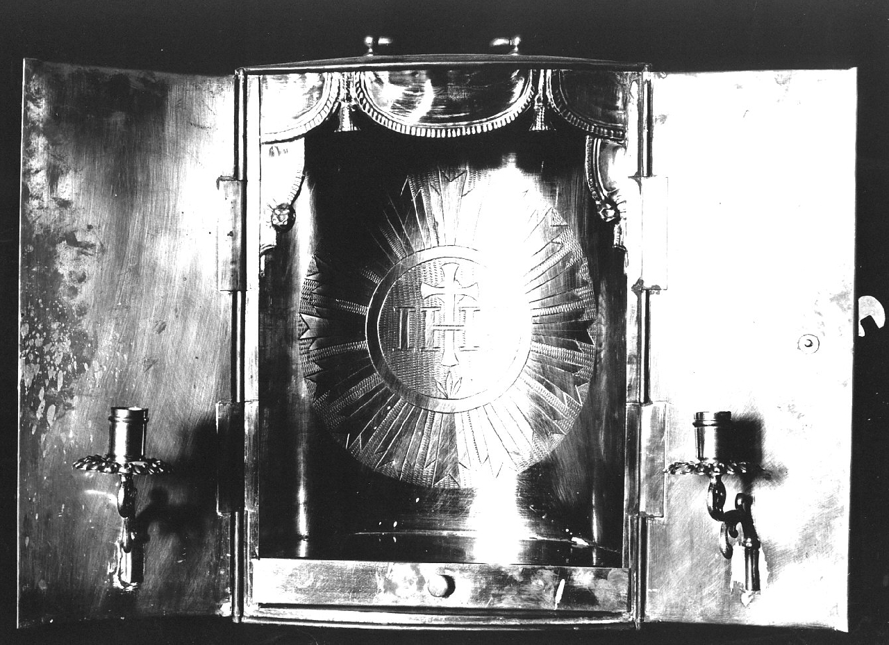 tabernacolo portatile, opera isolata di Casa Magni Emilio (sec. XIX)