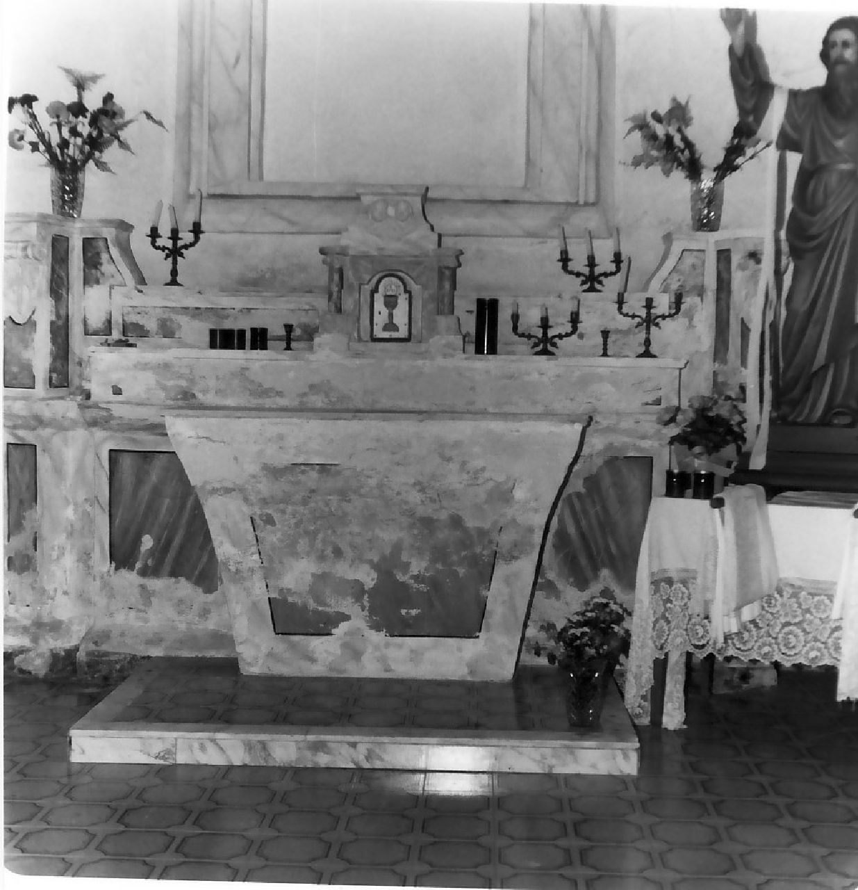 altare, opera isolata - bottega Italia meridionale (prima metà sec. XIX)