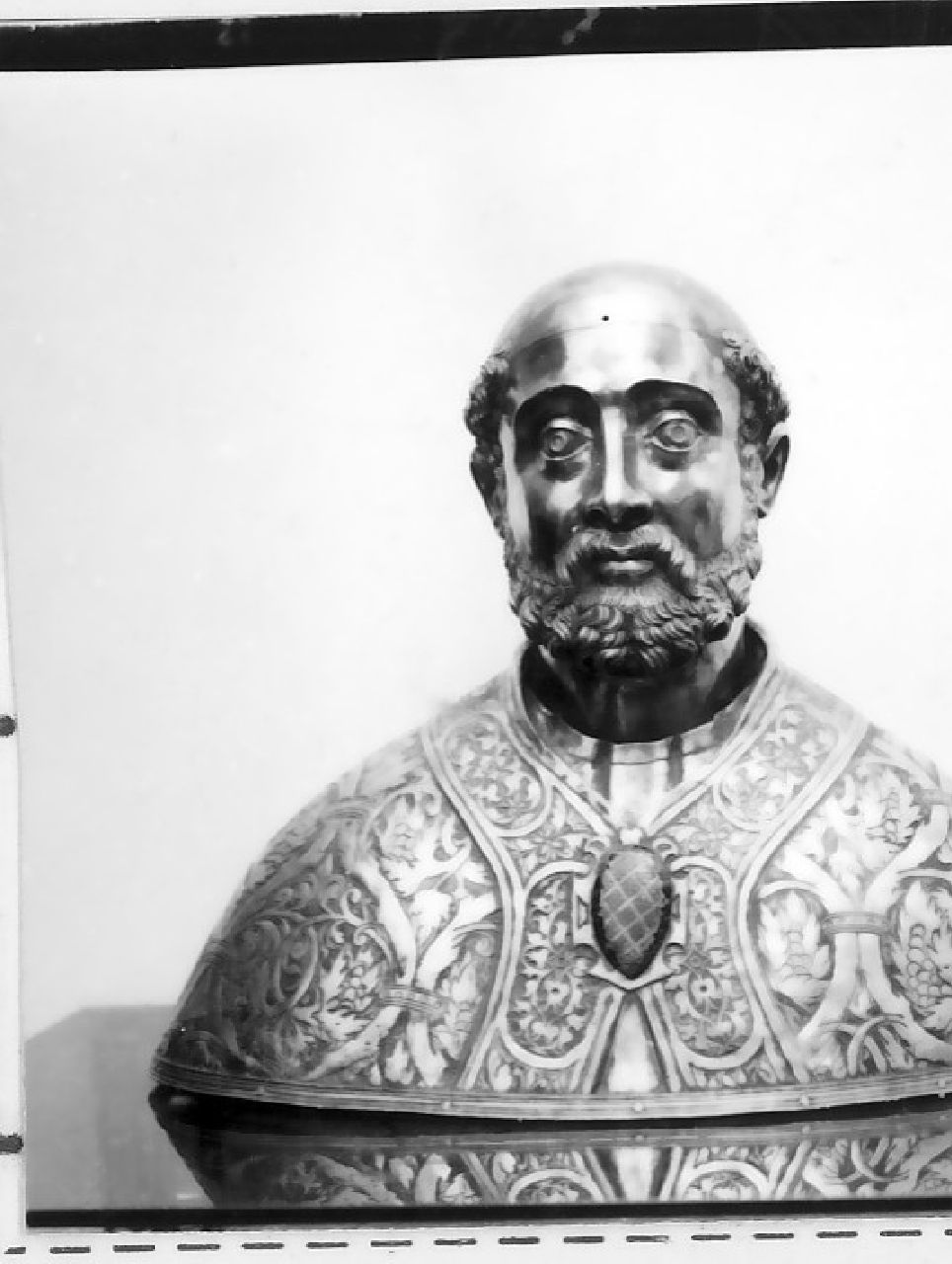 San Biagio (busto, opera isolata) di Lanzetta Michele (sec. XVIII)