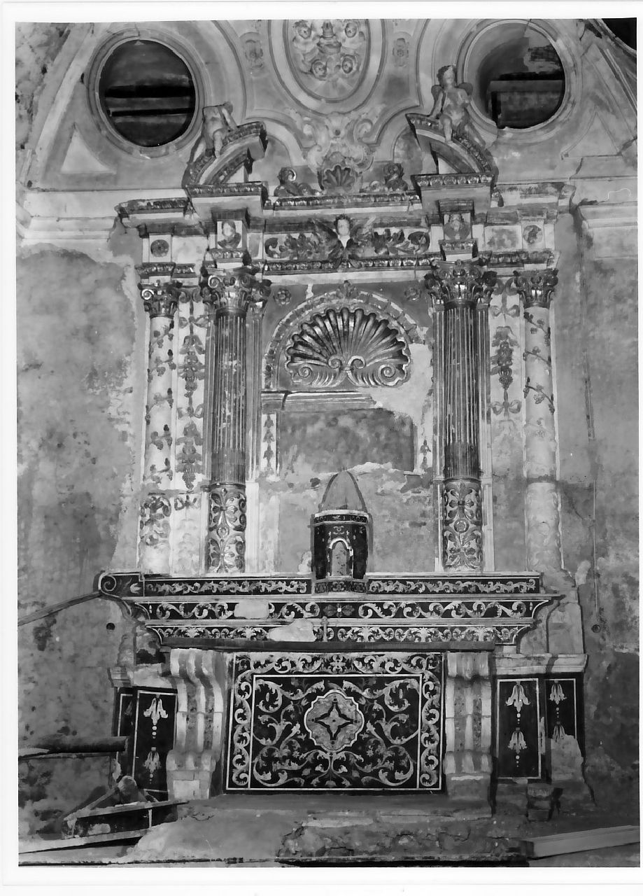 altare, opera isolata di Ofria Maurizio (sec. XVIII)