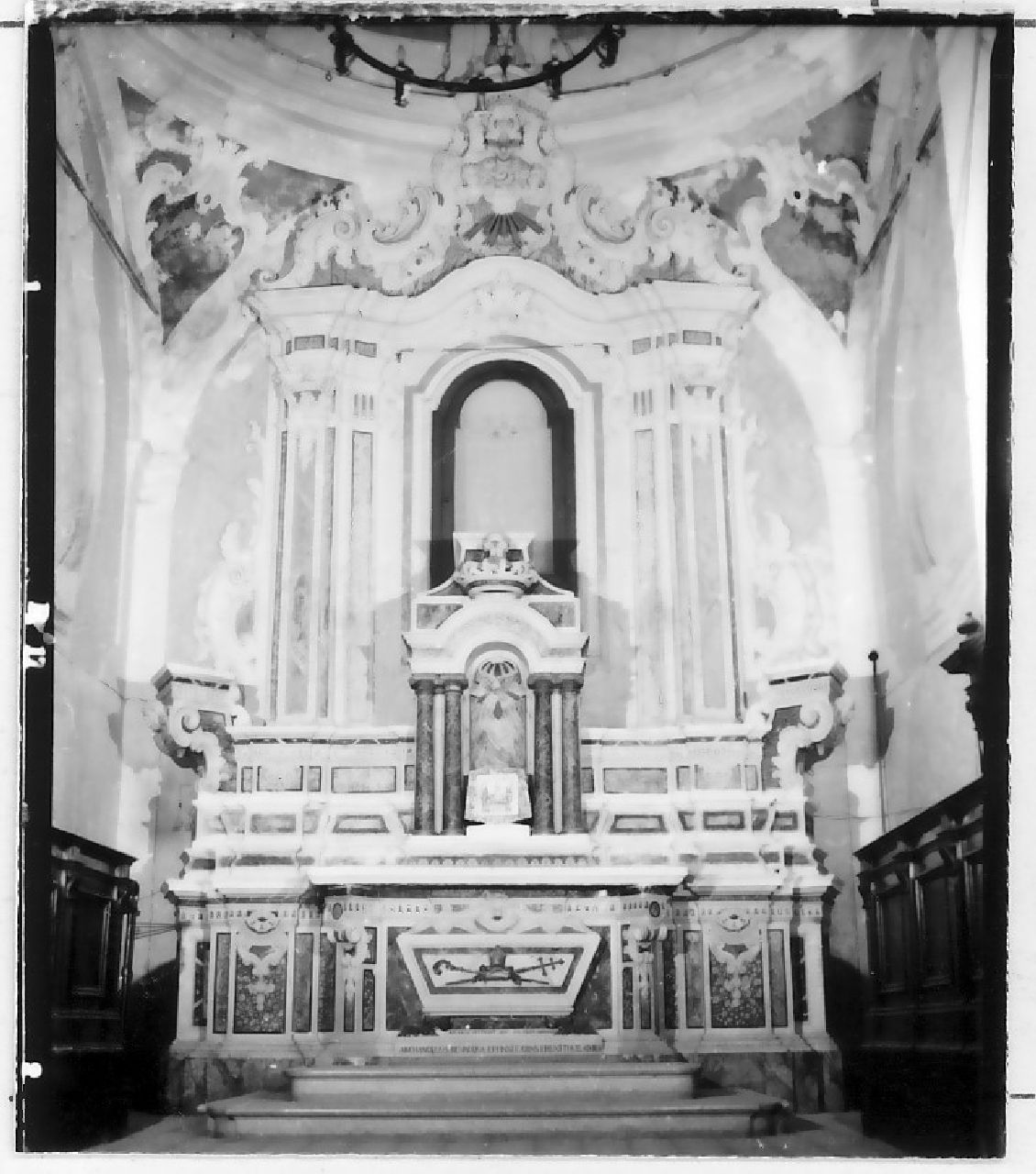 altare, opera isolata - bottega Italia meridionale (seconda metà sec. XIX)