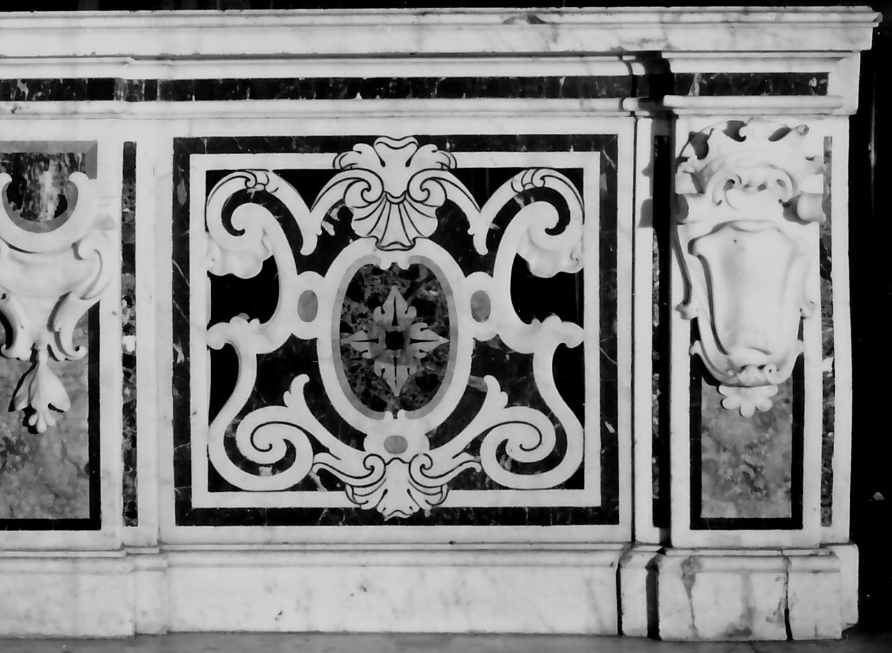 balaustrata, opera isolata - bottega napoletana (sec. XVIII)