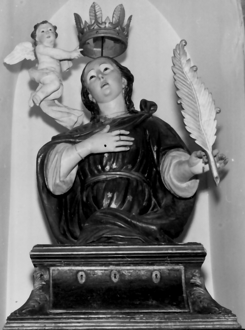 San Geniale (busto, opera isolata) - bottega calabrese (sec. XIX)