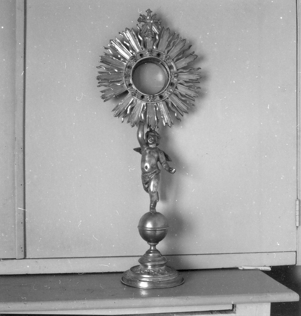 ostensorio - bottega Italia meridionale (sec. XIX)