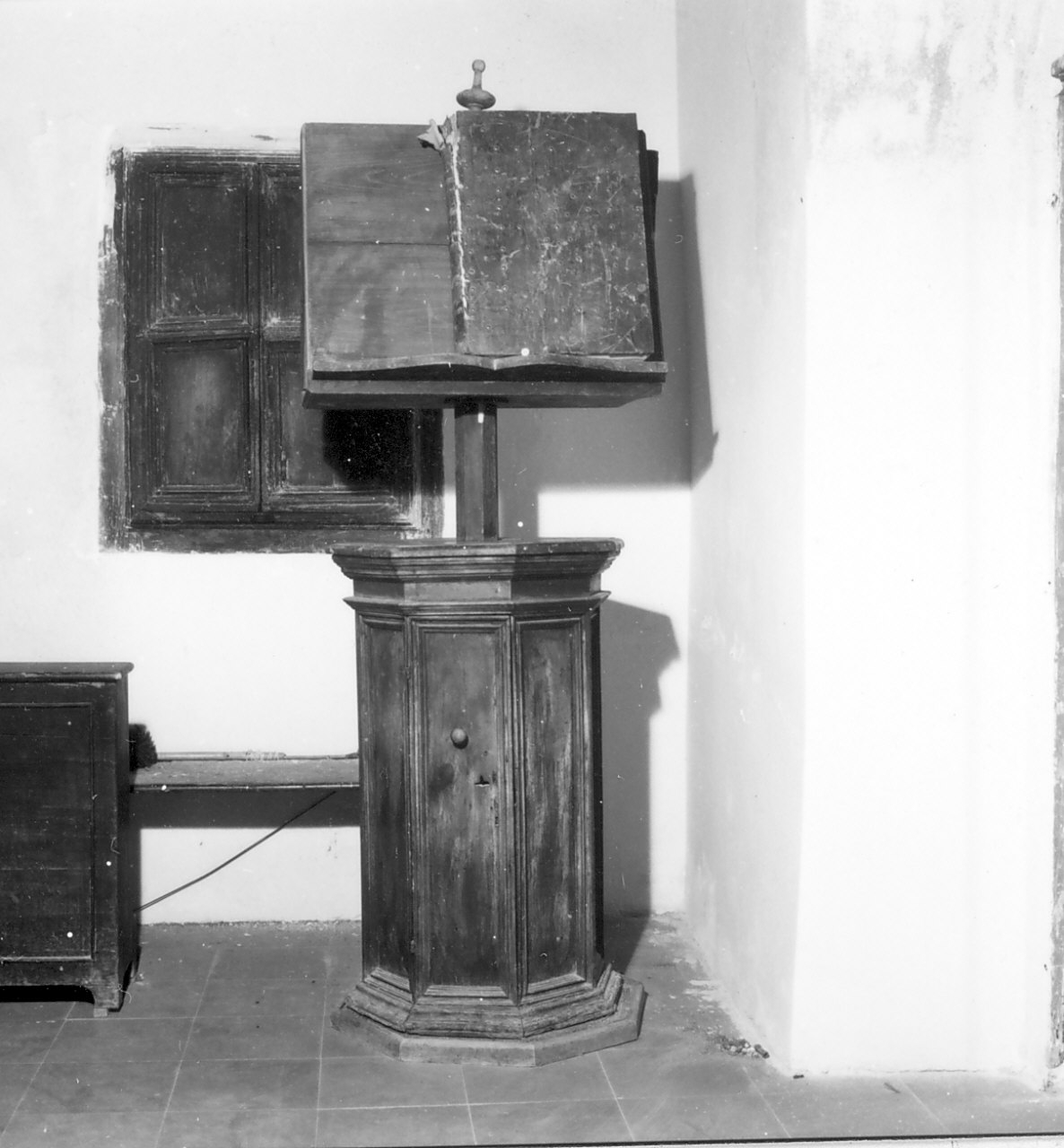 leggio - bottega calabrese (fine sec. XVIII)