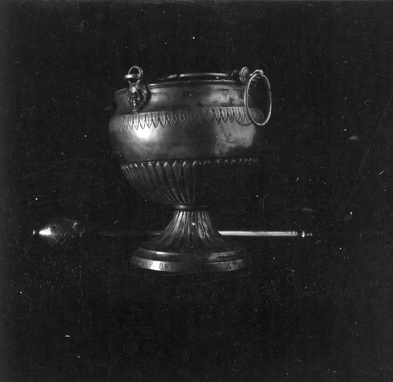 servizio per aspersione - bottega Italia meridionale (sec. XIX)