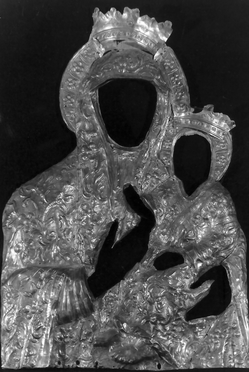 coperta di icona - bottega Italia meridionale (sec. XVIII)