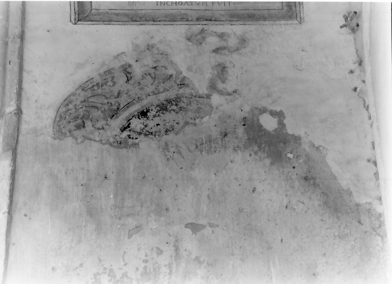 dipinto, frammento - ambito calabrese (prima metà sec. XVIII)