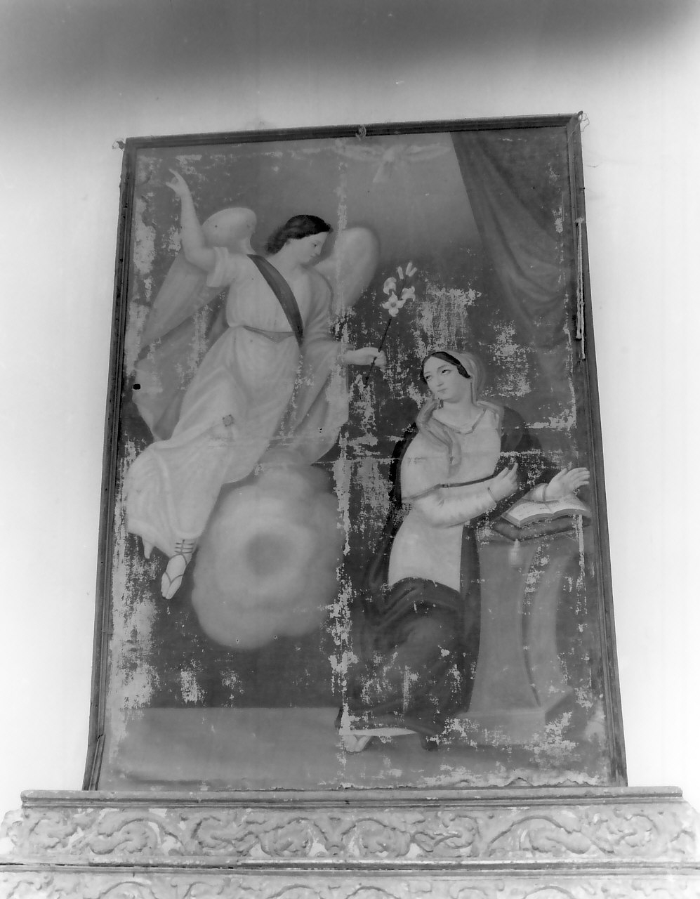 Annunciazione (dipinto) - ambito Italia meridionale (inizio sec. XIX)