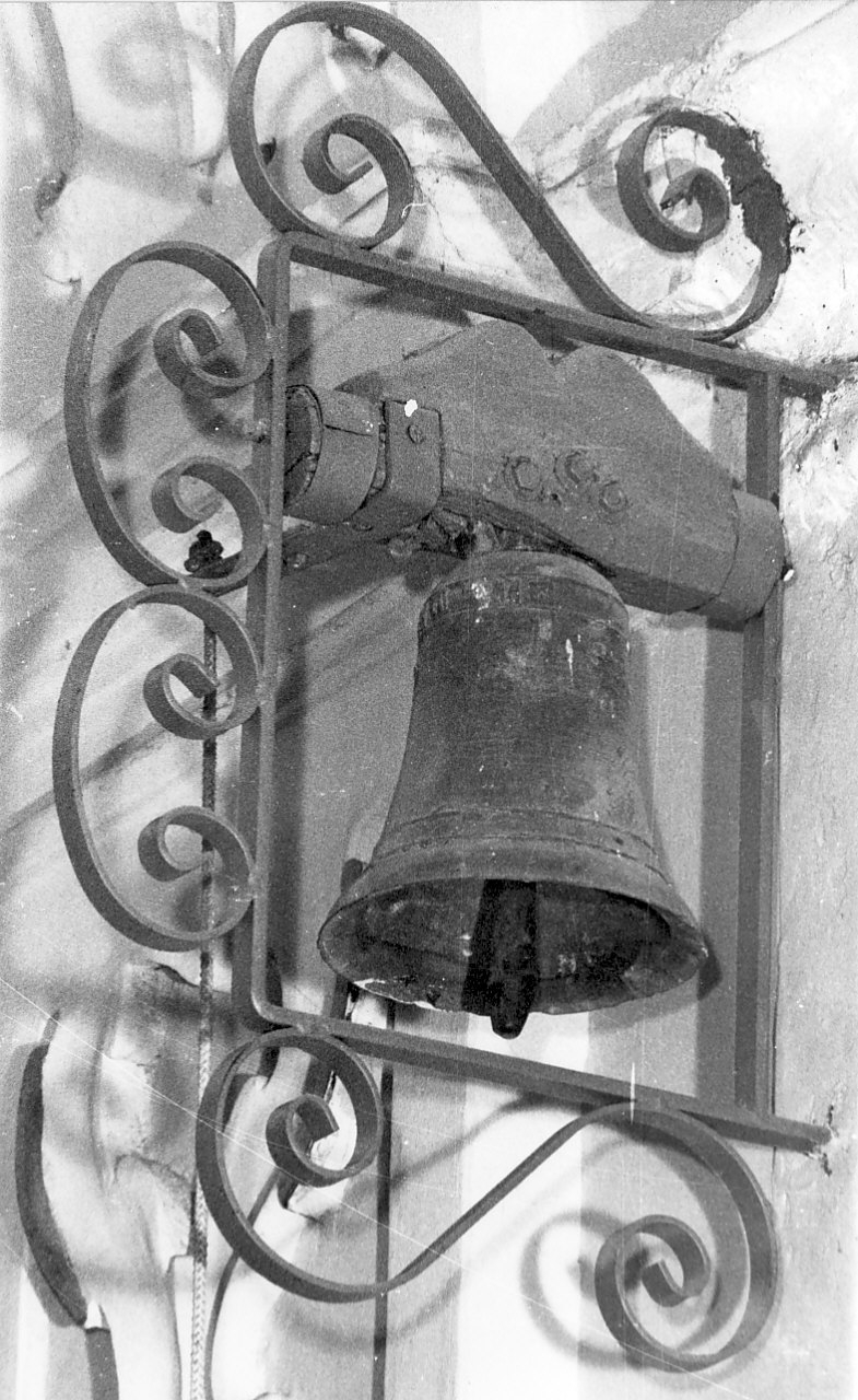 campanella, opera isolata - bottega Italia meridionale (fine/inizio secc. XIX/ XX)
