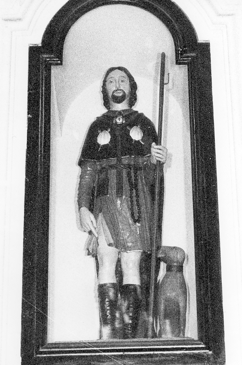 San Rocco (statua) - bottega Italia meridionale (fine/inizio secc. XIX/ XX)