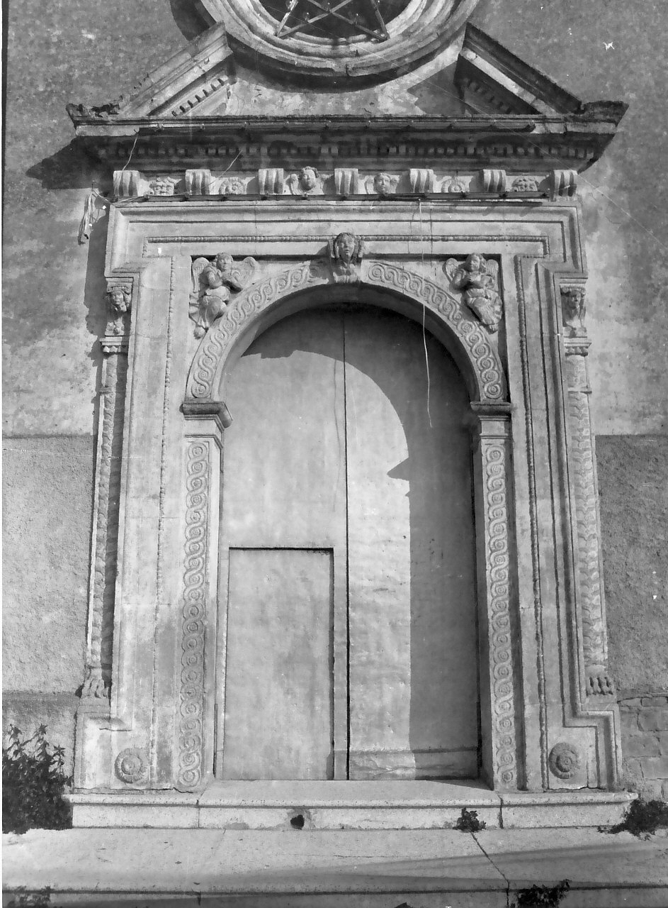 portale, opera isolata - bottega calabrese (fine/inizio secc. XVI/ XVII)