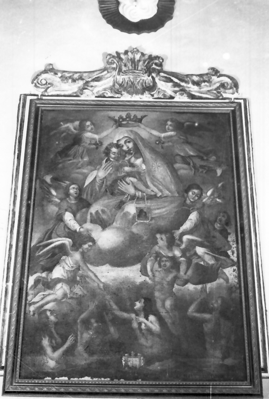 Madonna del Carmelo (dipinto) - ambito Italia meridionale (sec. XVIII)