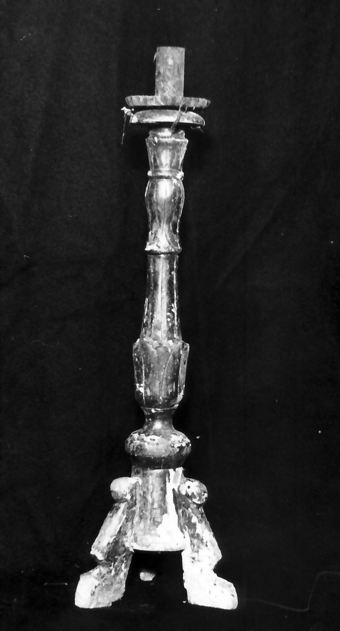 candeliere, serie - bottega calabrese (sec. XIX)