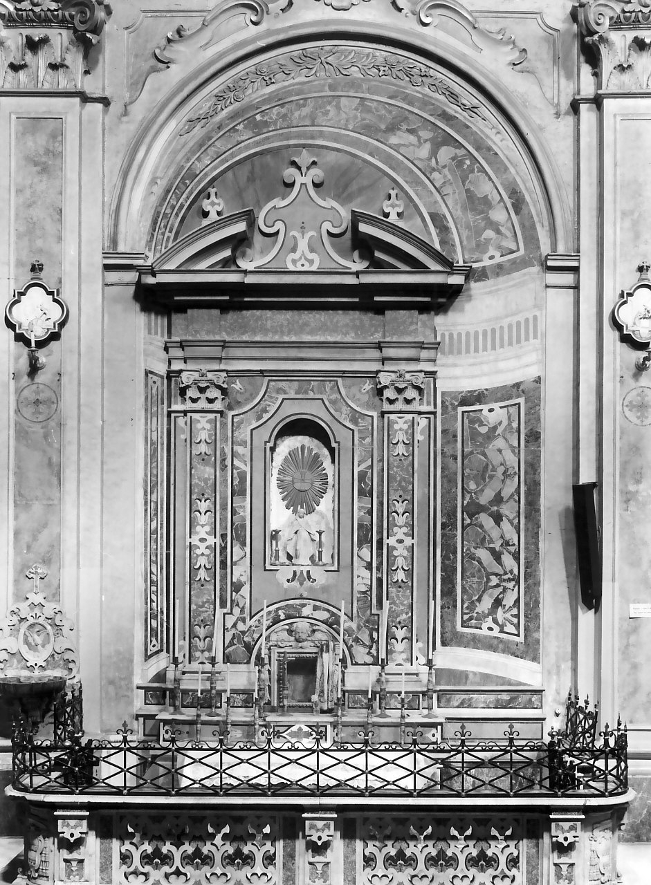 altare, opera isolata - bottega calabrese (fine sec. XVII)
