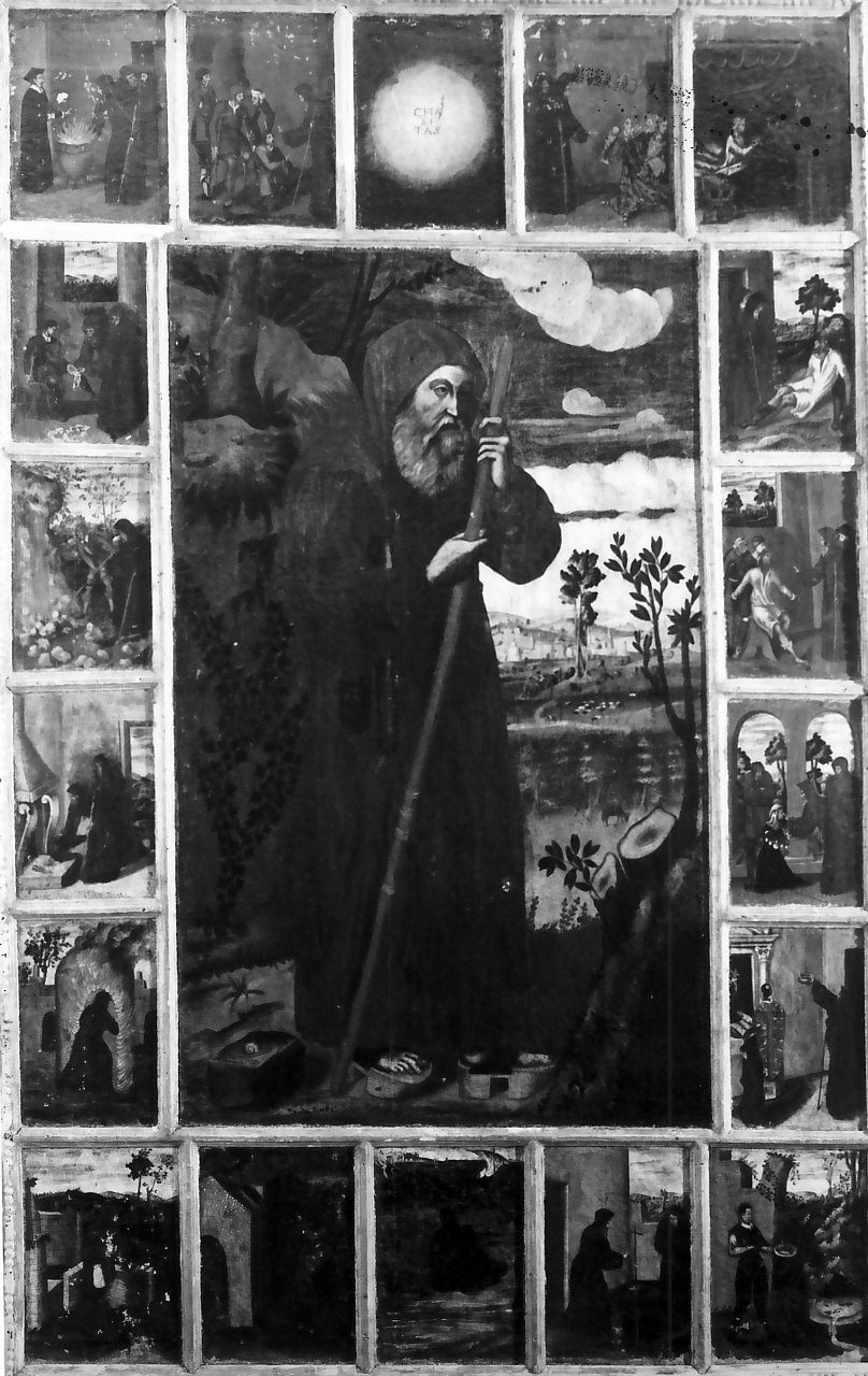 storie di San Francesco di Paola (dipinto, opera isolata) - ambito Italia meridionale (inizio sec. XVII)