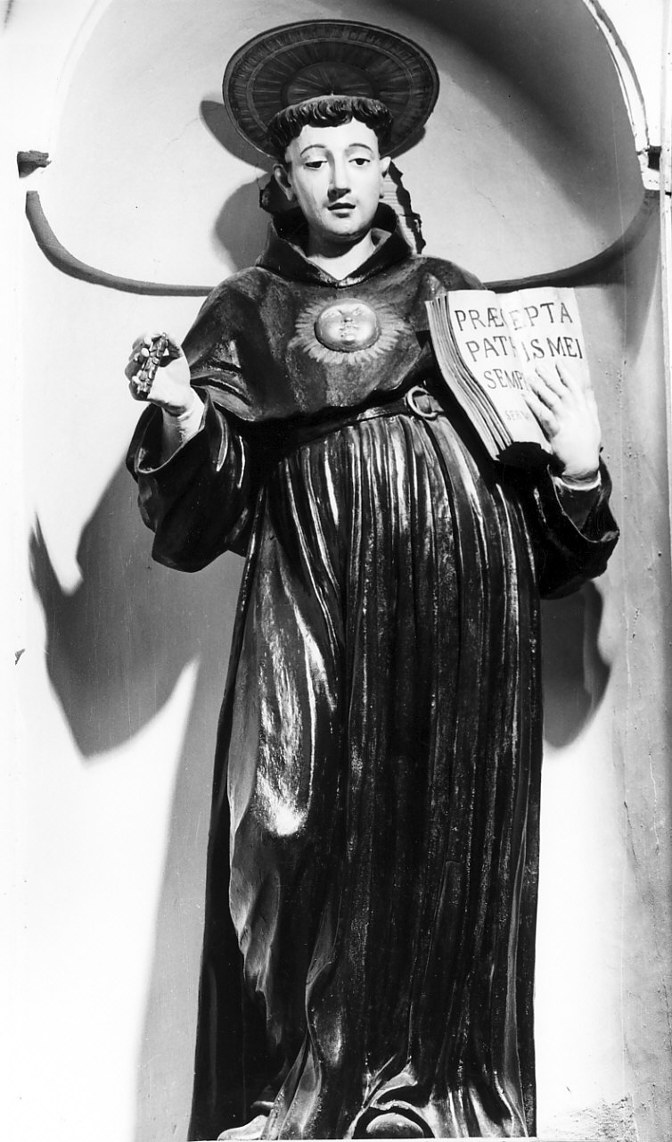 San Nicola da Tolentino (statua, opera isolata) - bottega calabrese (sec. XVIII)