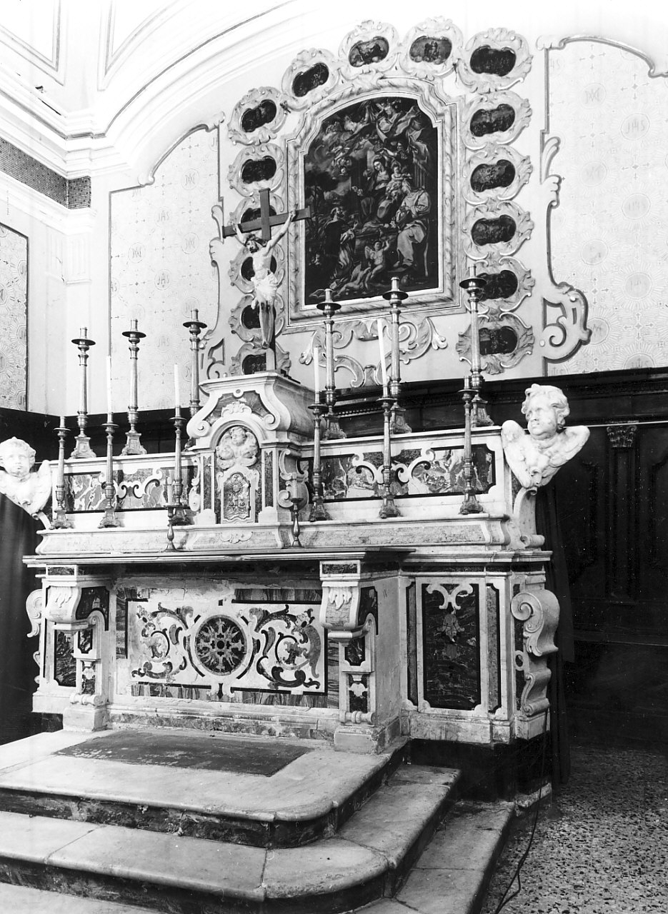 altare, opera isolata - bottega Italia meridionale (sec. XIX)