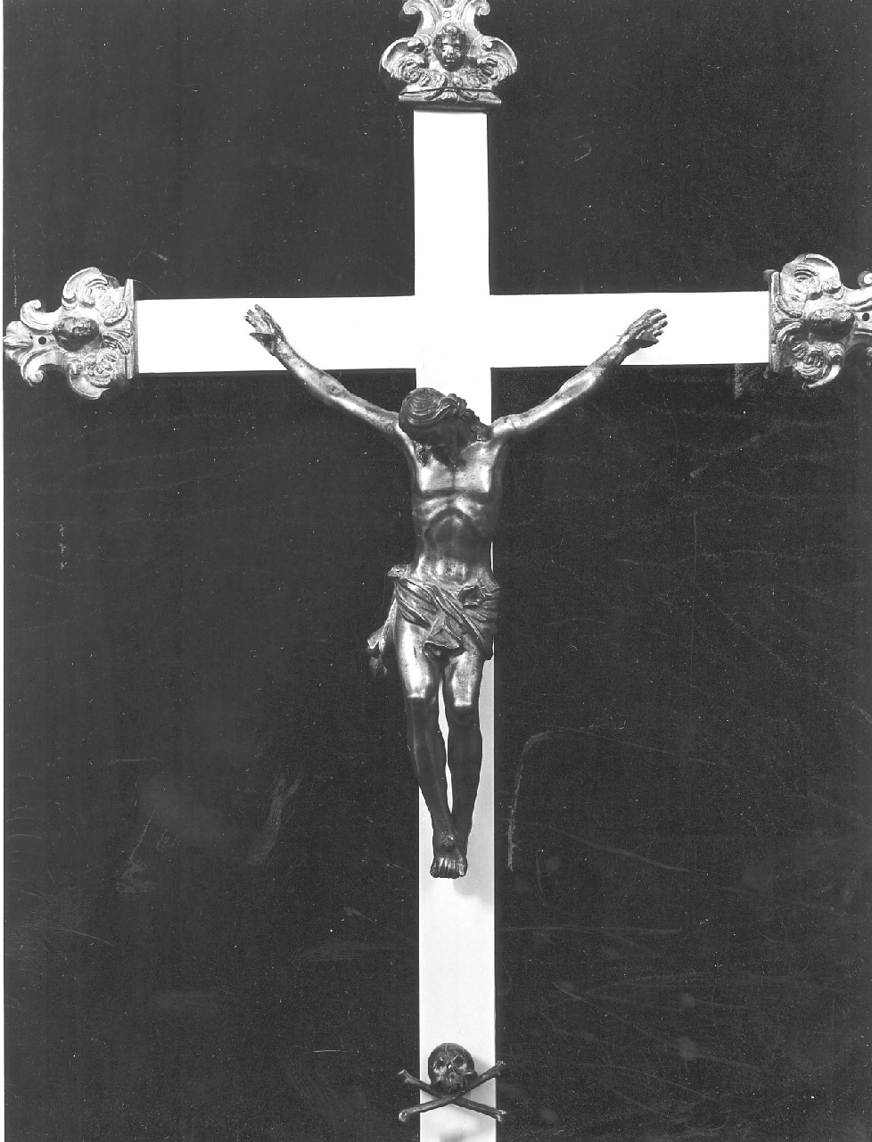 crocifisso, opera isolata - bottega Italia meridionale (sec. XIX)