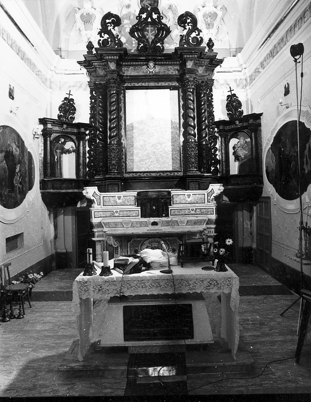 mostra d'altare, opera isolata - bottega calabrese (sec. XVIII)