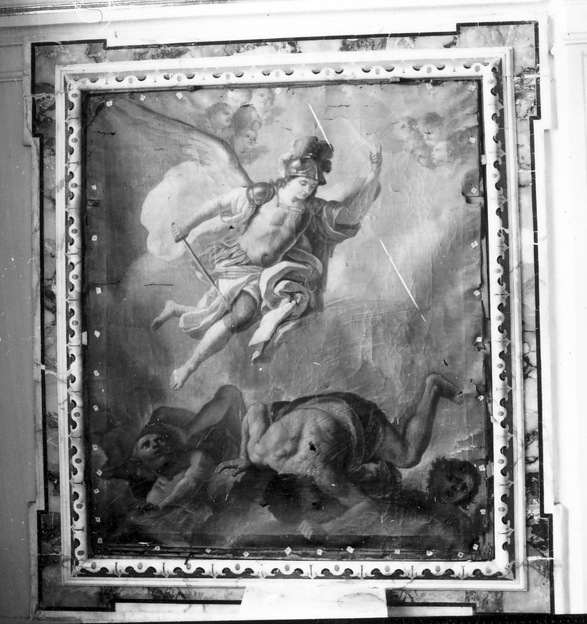 San Michele Arcangelo (dipinto, opera isolata) - ambito napoletano (fine sec. XVIII)