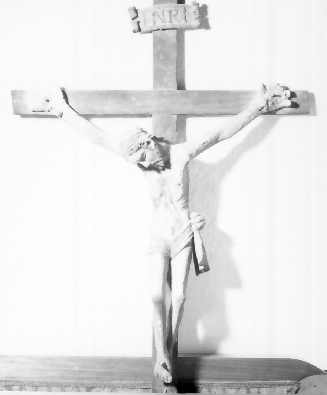 crocifisso, opera isolata - bottega calabrese (sec. XV)