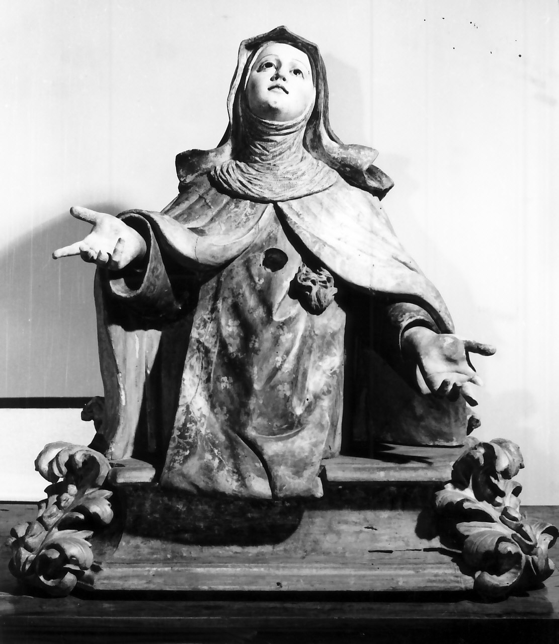 Santa Teresa d'Avila (busto, opera isolata) - bottega napoletana (sec. XVIII)