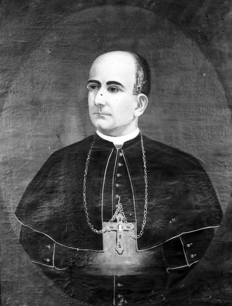 Monsignor A. M. Bonito, ritratto di ecclesiastico (dipinto, opera isolata) - ambito calabrese (inizio sec. XX)