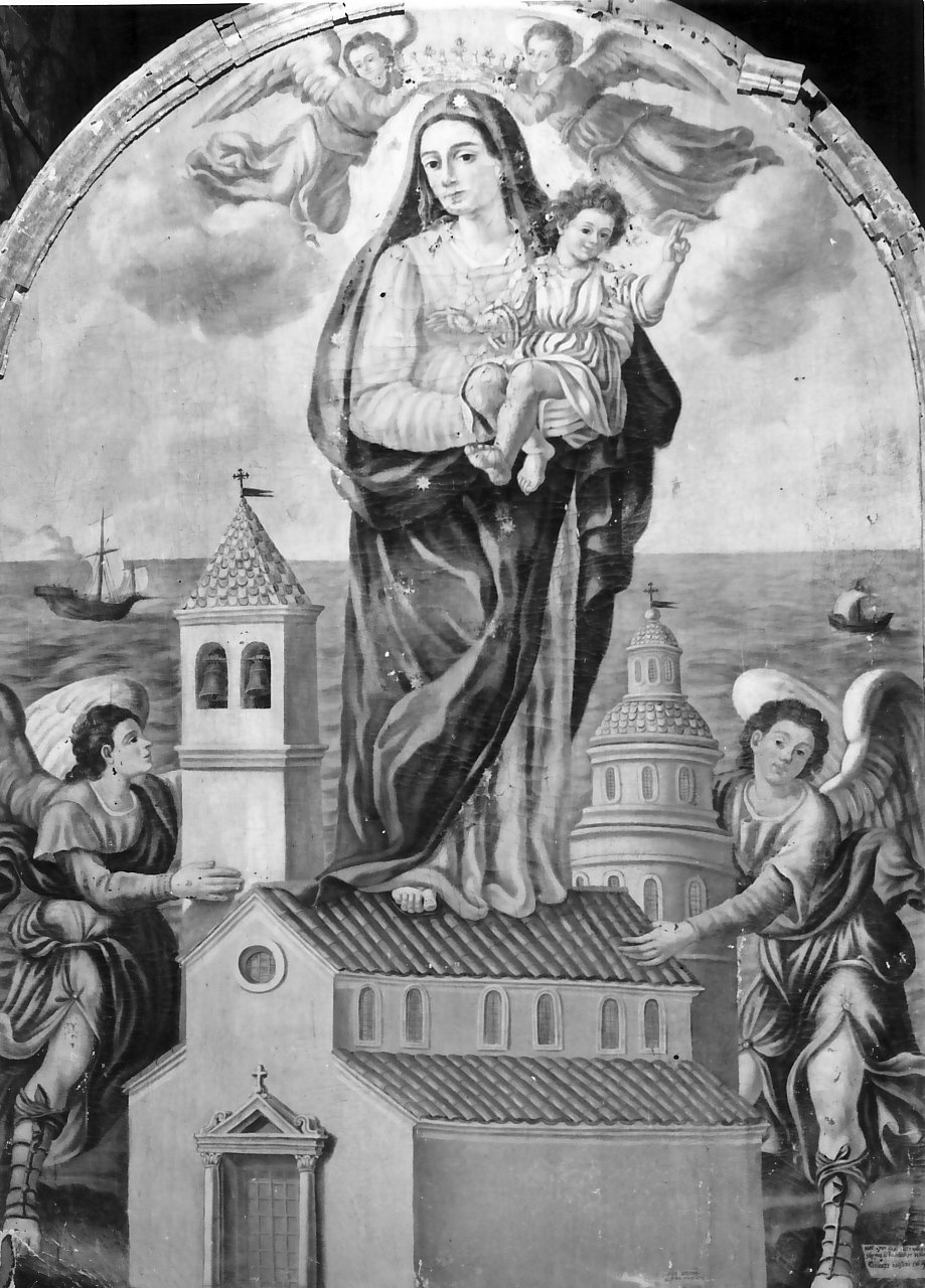Madonna di Loreto (dipinto, opera isolata) di Deyna Jacobo Antonio (sec. XVI)
