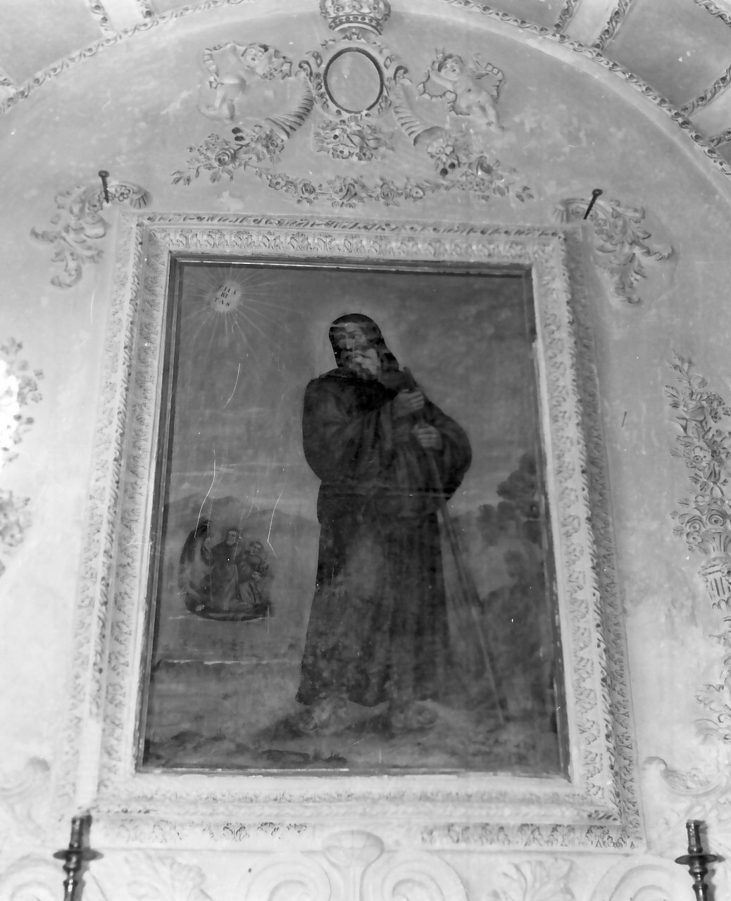 San Francesco di Paola (dipinto, opera isolata) di Lupi Francesco Antonio (sec. XIX)