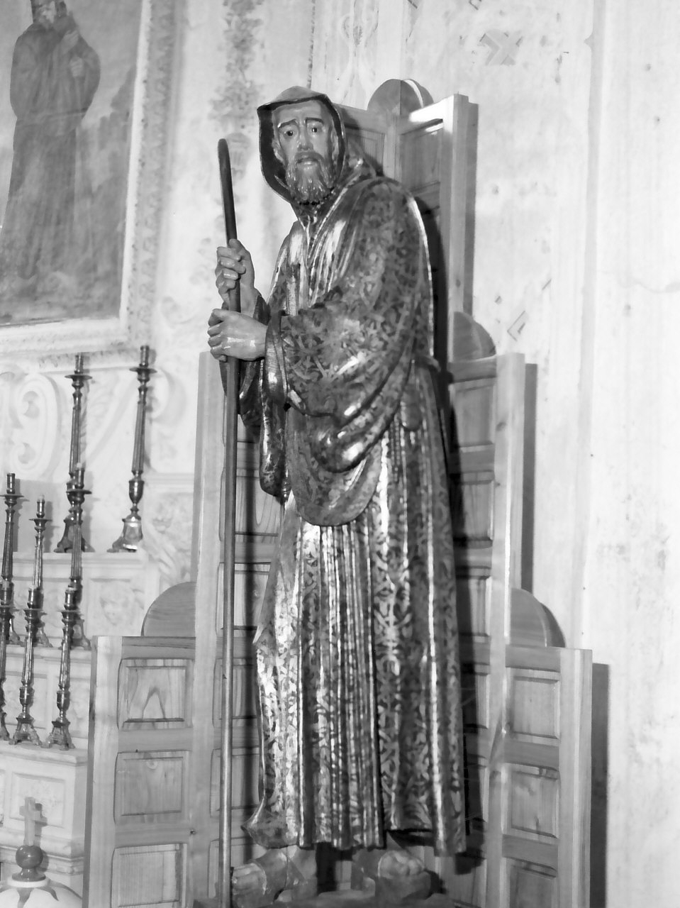 San Francesco di Paola (statua, opera isolata) - bottega calabrese (sec. XVII)