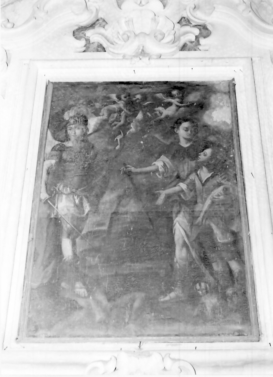 San Michele Arcangelo (dipinto, opera isolata) - ambito Italia meridionale (sec. XIX)