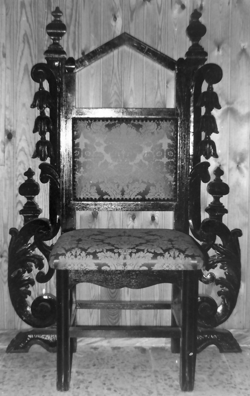 sedia - bottega Italia meridionale (fine sec. XVIII)