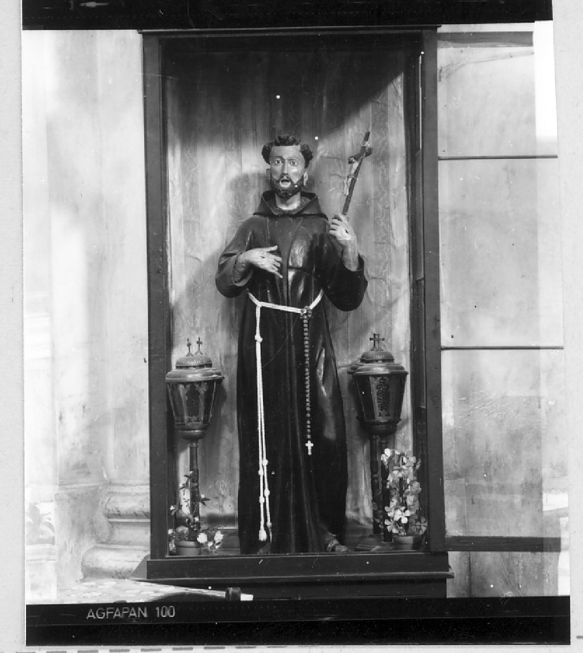 San Francesco d'Assisi (statua) - bottega calabrese (sec. XIX)