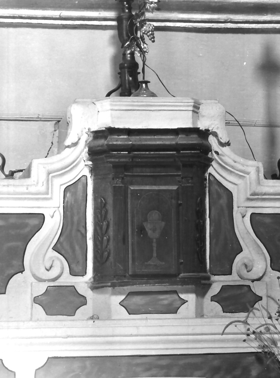 tabernacolo - bottega calabrese (sec. XIX)