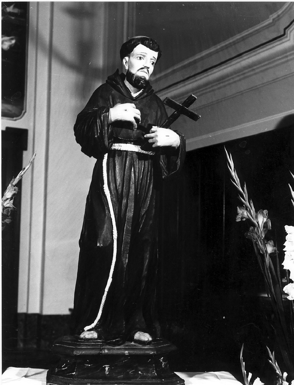 San Francesco d'Assisi (statua) - bottega calabrese (sec. XVII)