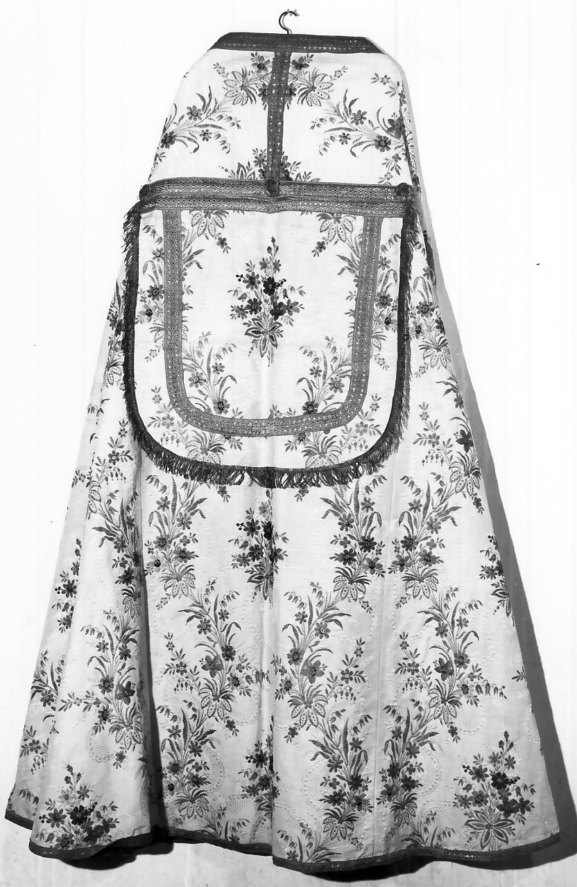 paramento liturgico, insieme - manifattura napoletana (sec. XIX)