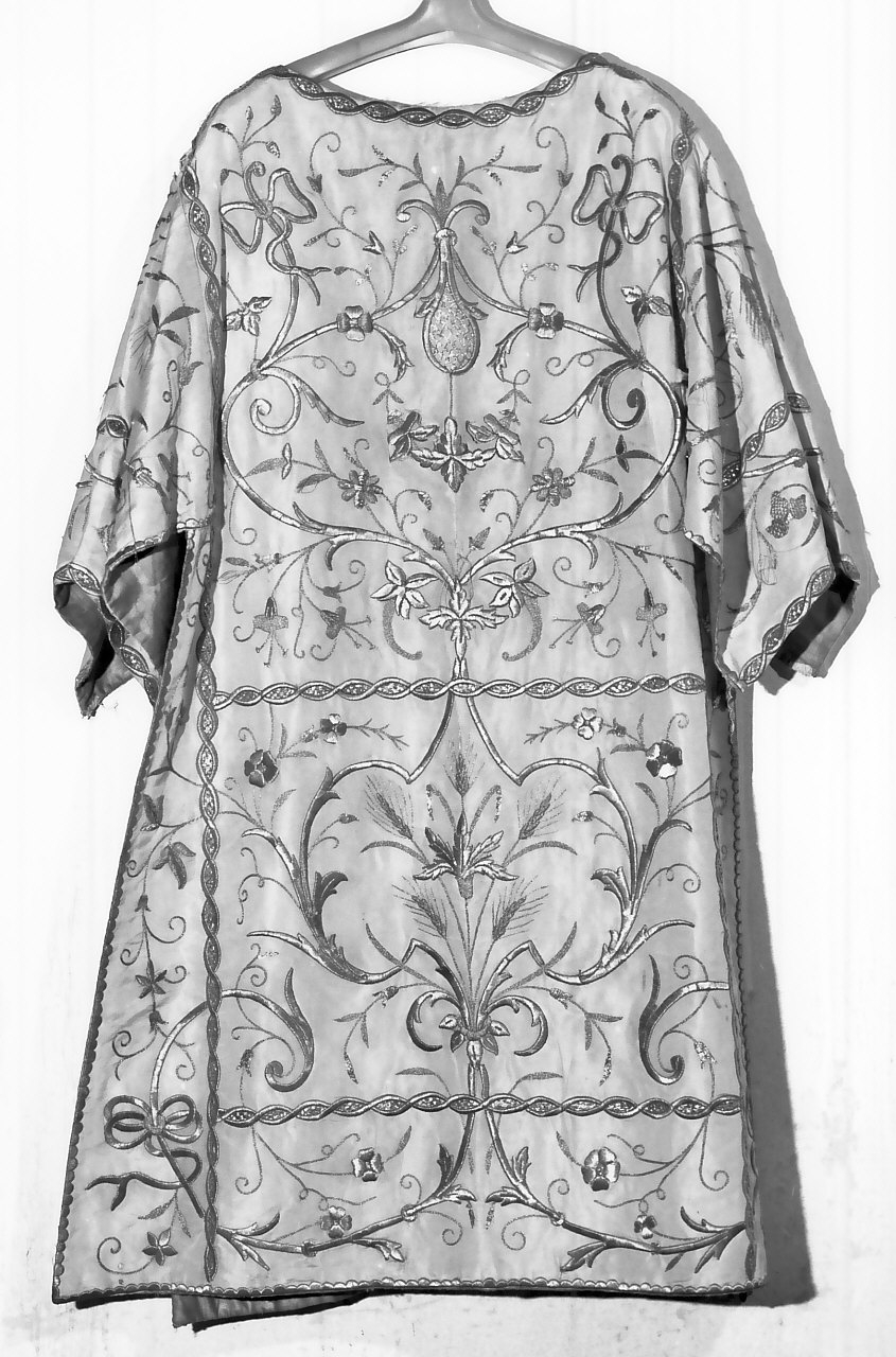 paramento liturgico, insieme - manifattura napoletana (prima metà sec. XIX)